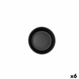 Bol Bidasoa Fosil Noir Céramique 11,8 x 11,8 x 5,9 cm (6 Unités): Plus de 300.000 produits de grandes marques en vente directe à