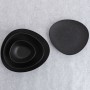 Assiette plate Bidasoa Fosil Noir Céramique Oblongue 28 x 24,8 x 2,5 cm (6 Unités): Plus de 300.000 produits de grandes marques 