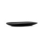 Assiette plate Bidasoa Fosil Noir Céramique Oblongue 22,8 x 20,1 x 2,2 cm (9 Unités): Plus de 300.000 produits de grandes marque