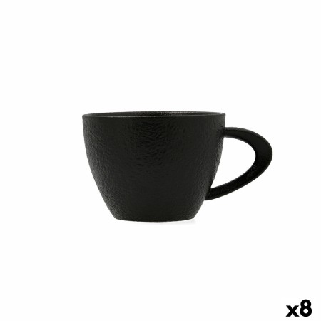 Tasse Bidasoa Fosil Noir Céramique Alumine 220 ml (8 Unités): Plus de 300.000 produits de grandes marques en vente directe à pri
