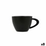 Tasse Bidasoa Fosil Noir Céramique Alumine 220 ml (8 Unités): Plus de 300.000 produits de grandes marques en vente directe à pri