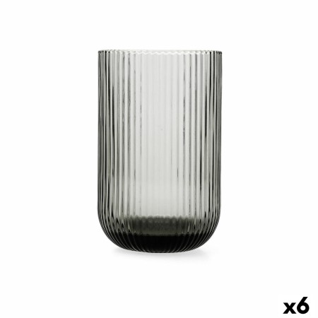Verre Bidasoa Fosil Gris verre 460 ml (6 Unités): Plus de 300.000 produits de grandes marques en vente directe à prix usine sur 