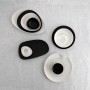 Assiette Bidasoa Fosil Blanc Céramique Alumine 15,8 x 13,8 x 2 cm Café (8 Unités): Plus de 300.000 produits de grandes marques e