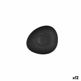 Assiette Bidasoa Fosil Noir Céramique Alumine 13,3 x 11,6 x 1,7 cm Café (12 Unités): Plus de 300.000 produits de grandes marques