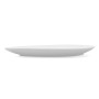 Plateau apéritif Bidasoa Fosil Blanc Céramique Alumine Ovale 39,1 x 26,3 x 3,4 cm (4 Unités): Plus de 300.000 produits de grande