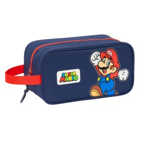 Range-Chaussures de Voyage Super Mario World Blue marine 29 x 15 x 14 cm: Plus de 300.000 produits de grandes marques en vente d