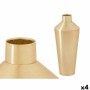 Vase GiftDecor 10219-SG Doré Fer 16 x 40 x 16 cm (4 Unités): Plus de 300.000 produits de grandes marques en vente directe à prix