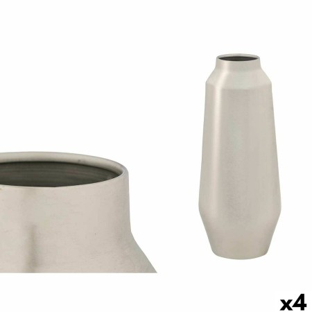 Vase GiftDecor 10216-SS Argenté Fer 18 x 40 x 18 cm (4 Unités): Plus de 300.000 produits de grandes marques en vente directe à p