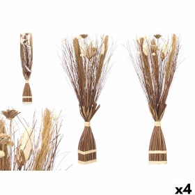 Fleur décorative GiftDecor DD115006 Marron 14 x 100 x 10 cm 8 x 100 x 18 cm (4 Unités): Plus de 300.000 produits de grandes marq