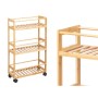Étagère Kipit WR5512 Naturel Bambou polypropylène 44,5 x 75 x 20 cm (4 Unités): Plus de 300.000 produits de grandes marques en v