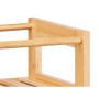 Étagère Kipit WR5512 Naturel Bambou polypropylène 44,5 x 75 x 20 cm (4 Unités): Plus de 300.000 produits de grandes marques en v
