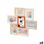 Cadre photo GiftDecor 411408H Multicouleur Métal Bois MDF (6 Unités): Plus de 300.000 produits de grandes marques en vente direc