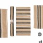 Tapis GiftDecor NO.04 Blanc Marron Noir 70 x 140 cm (8 Unités): Plus de 300.000 produits de grandes marques en vente directe à p