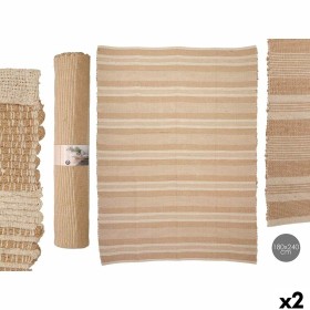 Tapis GiftDecor NO.03 Blanc Marron 180 x 240 cm (2 Unités): Plus de 300.000 produits de grandes marques en vente directe à prix 