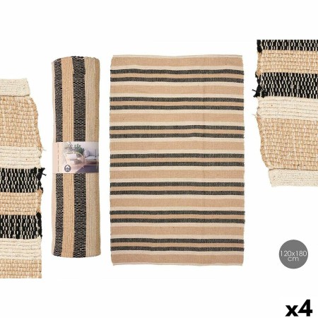 Tapis GiftDecor NO.05 Blanc Marron Noir 120 x 180 cm (4 Unités): Plus de 300.000 produits de grandes marques en vente directe à 