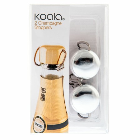 Ensemble de fiches Koala Argenté Cava Plastique (2 uds): Plus de 300.000 produits de grandes marques en vente directe à prix usi