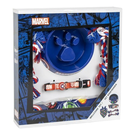 Coffret de bienvenue pour chiens The Avengers Bleu 5 Pièces: Plus de 300.000 produits de grandes marques en vente directe à prix