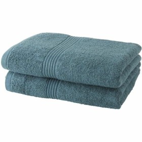 Ensemble de serviettes de toilette TODAY Gris 2 Pièces: Plus de 300.000 produits de grandes marques en vente directe à prix usin