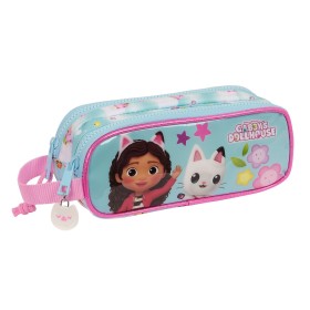 Trousse Fourre-Tout Double Gabby's Dollhouse Bleu 21 x 8 x 6 cm: Plus de 300.000 produits de grandes marques en vente directe à 
