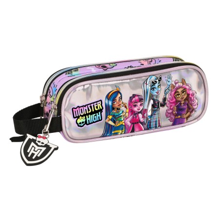 Trousse Fourre-Tout Double Monster High Best boos Lila 21 x 8 x 6 cm: Plus de 300.000 produits de grandes marques en vente direc