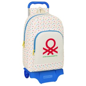 Cartable à roulettes Benetton Topitos (30 x 46 x 14 cm): Plus de 300.000 produits de grandes marques en vente directe à prix usi