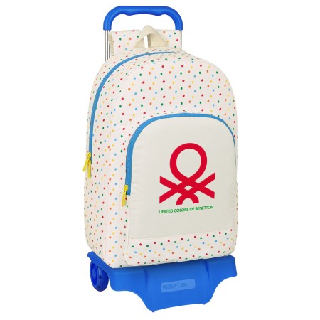 Cartable à roulettes Benetton Topitos (30 x 46 x 14 cm): Plus de 300.000 produits de grandes marques en vente directe à prix usi
