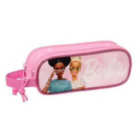 Trousse Fourre-Tout Double Barbie Girl Rose 21 x 8 x 6 cm: Plus de 300.000 produits de grandes marques en vente directe à prix u