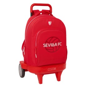 Cartable à roulettes Sevilla Fútbol Club Rouge 33 x 45 x 22 cm: Plus de 300.000 produits de grandes marques en vente directe à p