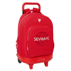 Cartable à roulettes Sevilla Fútbol Club Rouge 33 x 45 x 22 cm: Plus de 300.000 produits de grandes marques en vente directe à p