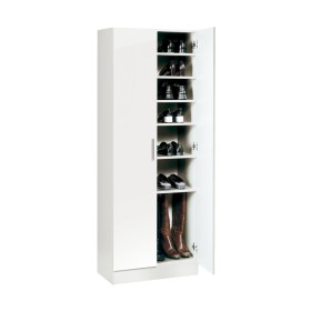 Armoire à chaussures Alexandra House Living Blanc 59 x 171 x 35 cm 2 portes 7 Etagères: Plus de 300.000 produits de grandes marq