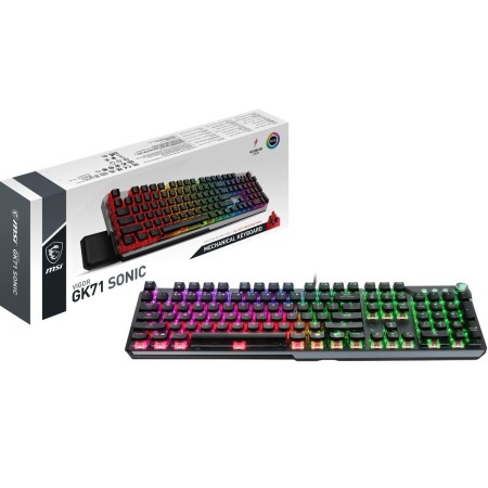 Clavier pour jeu MSI Vigor GK71 Espagnol Qwerty: Plus de 300.000 produits de grandes marques en vente directe à prix usine sur c