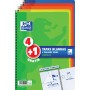 Lot de cahiers Oxford Multicouleur Din A4 80 Volets 21,5 x 31,5 cm 5 Pièces: Plus de 300.000 produits de grandes marques en vent