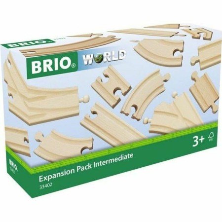 Voie ferrée Brio Intermediate Evolution Set Bois 16 Pièces: Plus de 300.000 produits de grandes marques en vente directe à prix 