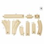 Voie ferrée Brio Intermediate Evolution Set Bois 16 Pièces: Plus de 300.000 produits de grandes marques en vente directe à prix 
