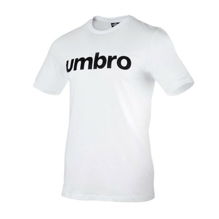 T-shirt à manches courtes homme Umbro LINEAR 65551U 13V Blanc: Plus de 300.000 produits de grandes marques en vente directe à p