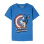 T shirt à manches courtes Enfant The Avengers Bleu: Plus de 300.000 produits de grandes marques en vente directe à prix usine su