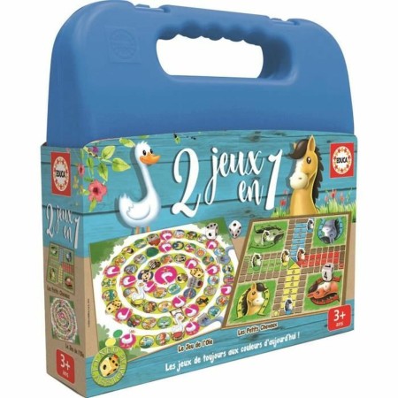 Jeu de petit chevaux et de l'oie Educa (FR) Porte documents 2 en 1: Plus de 300.000 produits de grandes marques en vente direc