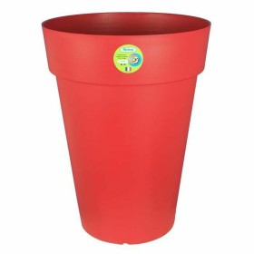 Pot Riviera Rouge Plastique Rond Ø 50 cm Ø 50 x 66 cm: Plus de 300.000 produits de grandes marques en vente directe à prix usine