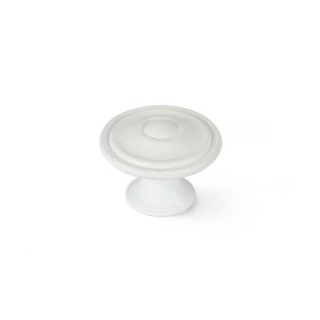 Pommeau Rei 3110 Blanc Métal Ø 35 x 26 mm 4 Pièces: Plus de 300.000 produits de grandes marques en vente directe à prix usine su