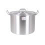Marmite avec couvercle Aluminium 44 x 38 x 30 cm (2 Unités): Plus de 300.000 produits de grandes marques en vente directe à prix