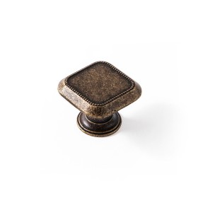 Pommeau Rei 3120 Doré Métal Usé 30 x 30 mm 4 Pièces: Plus de 300.000 produits de grandes marques en vente directe à prix usine s