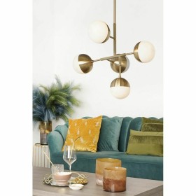 Suspension DKD Home Decor Blanc Blanc/Or (Reconditionné C): Plus de 300.000 produits de grandes marques en vente directe à prix 