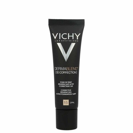 Fond de teint Vichy Dermablend 3D Nº 15 Opal 30 ml Spf 15 Lissant: Plus de 300.000 produits de grandes marques en vente directe 