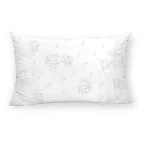 Taie d'oreiller Peppa Pig Gris Multicouleur 175 Fils 30 x 50 cm 100 % coton: Plus de 300.000 produits de grandes marques en vent