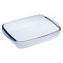 Moule rectangulaire Ô Cuisine Ocuisine Vidrio Transparent verre 28 x 20 x 5 cm Rectangulaire (6 Unités): Plus de 300.000 produit