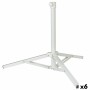 Base pour parapluie Aktive Blanc Métal 61 x 49,5 x 61 cm (6 Unités): Plus de 300.000 produits de grandes marques en vente direct