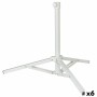 Base pour parapluie Aktive Blanc Métal 61 x 49,5 x 61 cm (6 Unités): Plus de 300.000 produits de grandes marques en vente direct