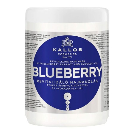 Masque revitalisant Kallos Cosmetics Blueberry 1 L: Plus de 300.000 produits de grandes marques en vente directe à prix usine su