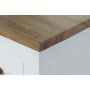 Meubles de télévision DKD Home Decor Blanc Marron Acacia Bois de manguier 125 x 40 x 50 cm: Plus de 300.000 produits de grandes 