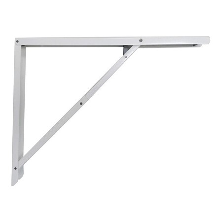 Equerre Fepre Pliable Rabatable Acier Blanc (40 x 52 cm): Plus de 300.000 produits de grandes marques en vente directe à prix us